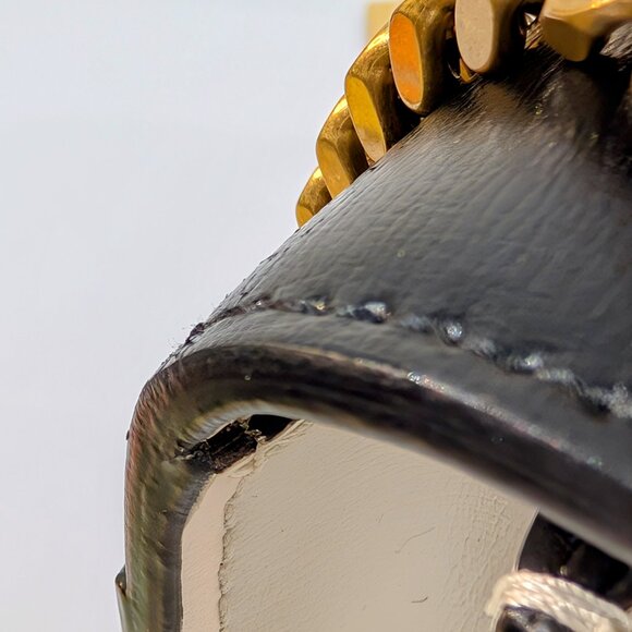 Yves Saint Laurent Sunset Black and White Shoulder Bag - Picture 7 of 16